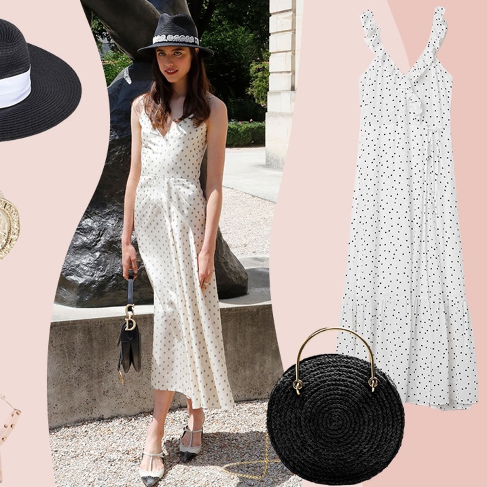 New! H&M dot maxi dress - Picture 2 of 8
